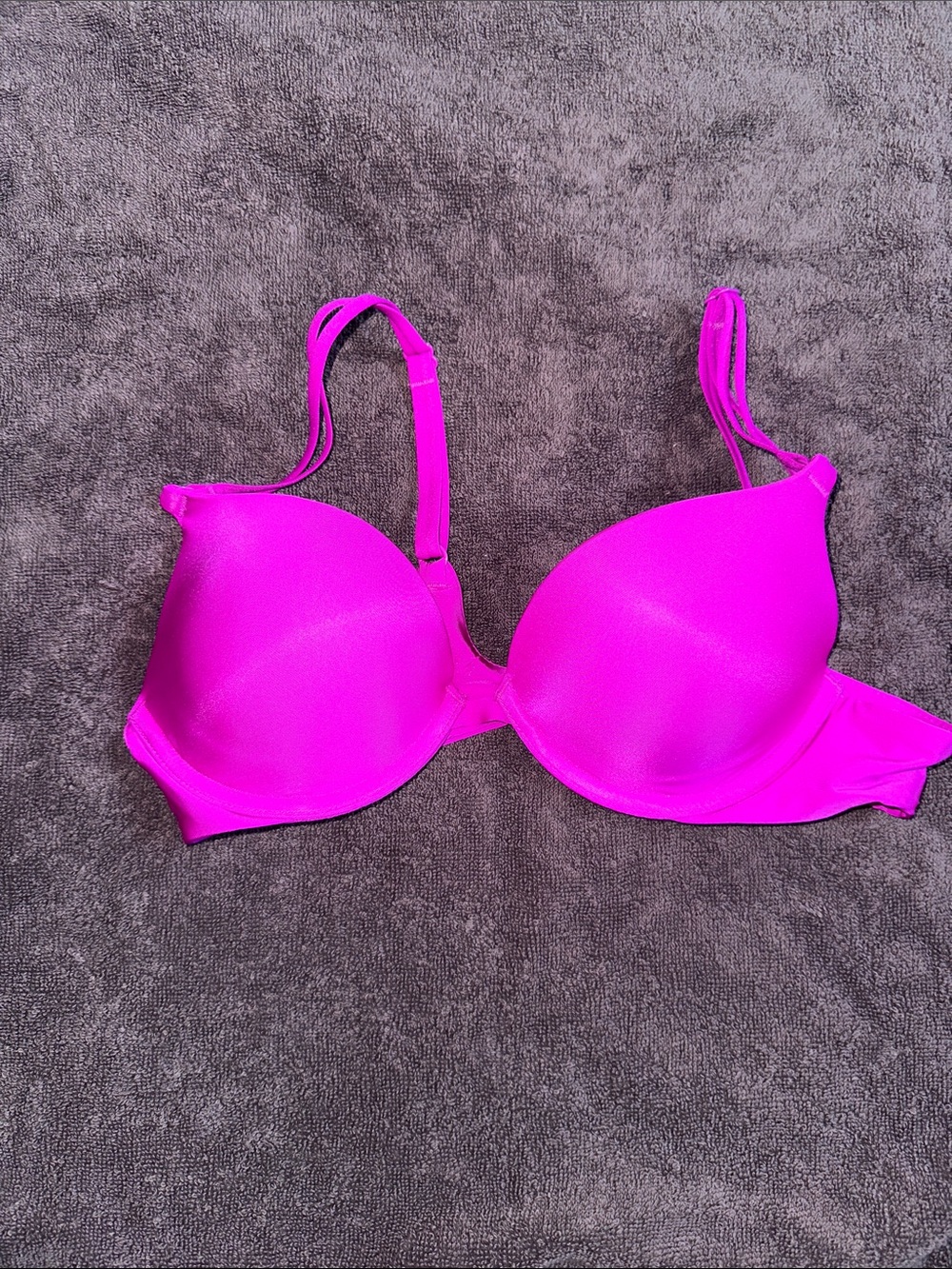 Victoria's Secret Smooth Padded Bra in Bright Pink